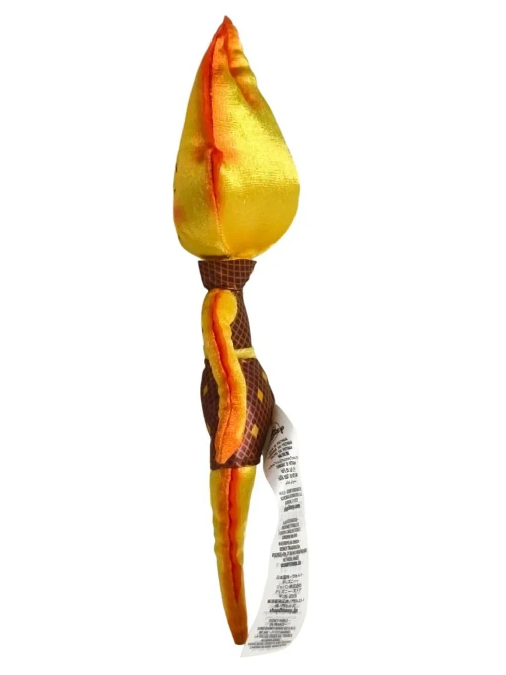 Disney Pixar Elemental Plush Toy Fire Character 14.25” Yellow Orange Flame Doll